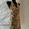 Mesh Sequin Halter Gown | MzStar Fashion | view 6