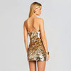 Strapless Sequin Club Dress | MzStar Fashion | view 4