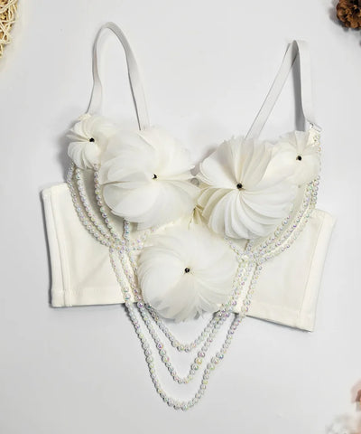 Beaded Flower Cami Top