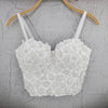 Beaded Flower Tube Top | MzStar Fashion
