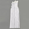 Diamond Bow Bandage Midi Dress | MzStar Fashion | view 4