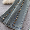 Rivet Tube Top & Jeans Set | MzStar Fashion | view 5