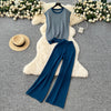 Boho Tassel Halter Knit Set | MzStar Fashion | view 4