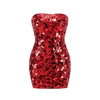 Strapless Sequin Club Dress | MzStar Fashion | view 5