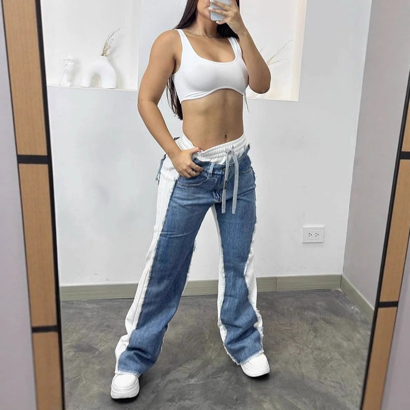 Casual Denim Pants | MzStar Fashion | view 3
