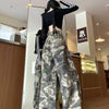 Camo High-Waist Overalls | MzStar Fashion | view 2