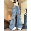 High-Waist Wide-Leg Jeans | MzStar Fashion | view 4