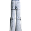 Zip-Detail Multi-Pocket Jeans | MzStar Fashion | view 5