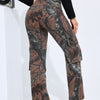 Printed Denim Overalls | MzStar Fashion