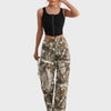 Camouflage Jeans | MzStar Fashion | view 3