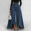 Washed Wide-Leg Workwear Jeans | MzStar Fashion | view 3