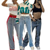 Casual Denim Pants | MzStar Fashion | view 2