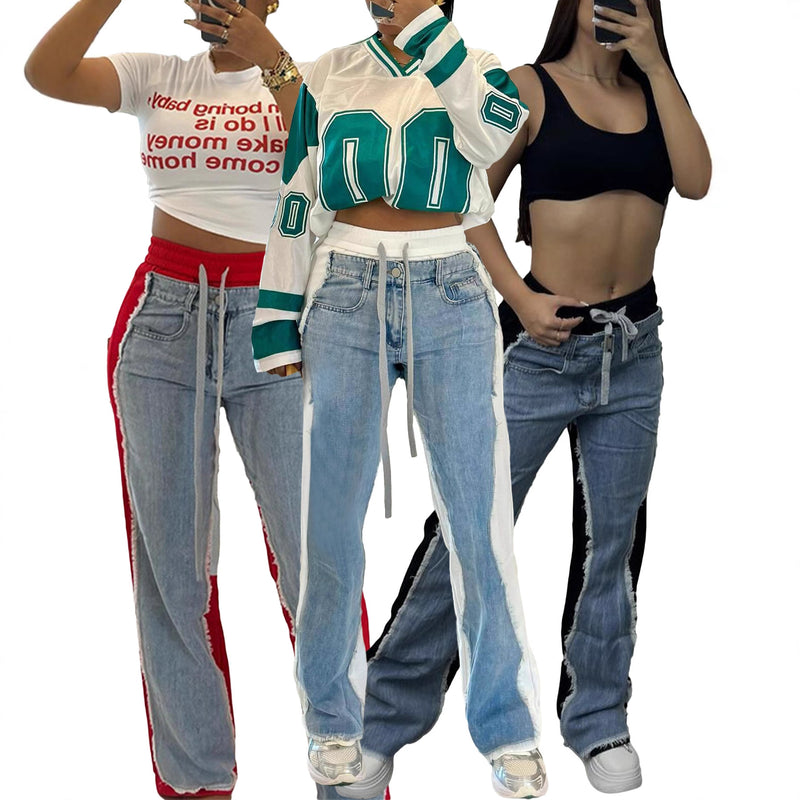 Casual Denim Pants | MzStar Fashion | view 2