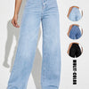 Loose Straight-Leg Jeans | MzStar Fashion