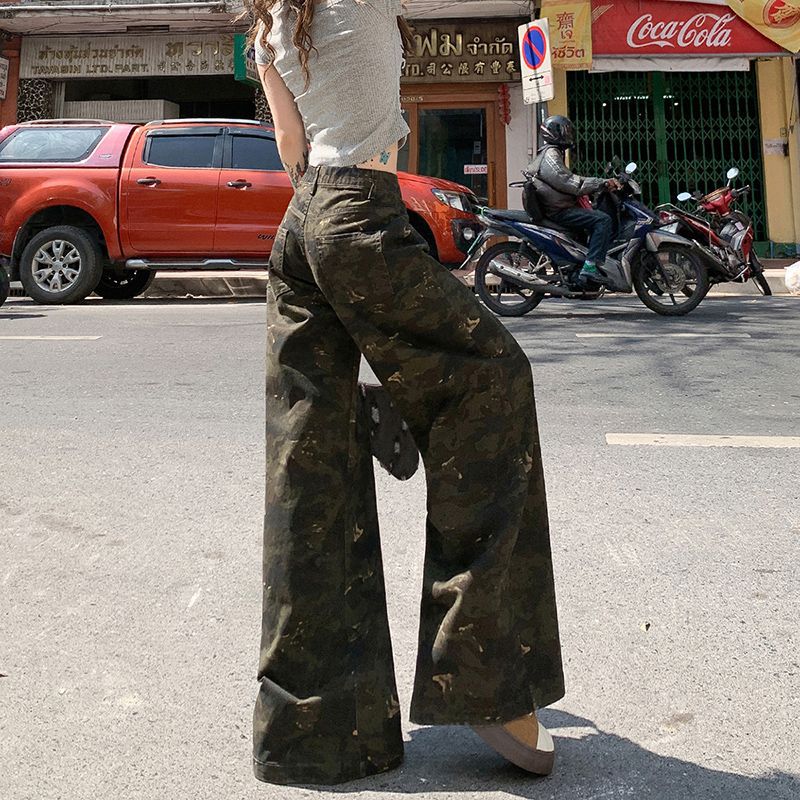 Downtown Drip Oversized Cargo Jeans | MzStar Fashion | view 5