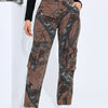 Printed Denim Overalls | MzStar Fashion | view 3