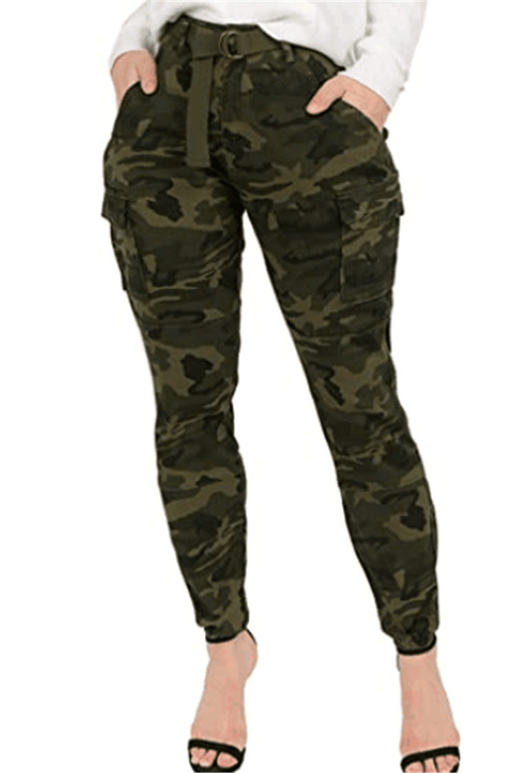 Plus-Size Camo Overalls | MzStar Fashion | view 8