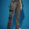Stretch Multi-Pocket Cargo Jeans | MzStar Fashion | view 2