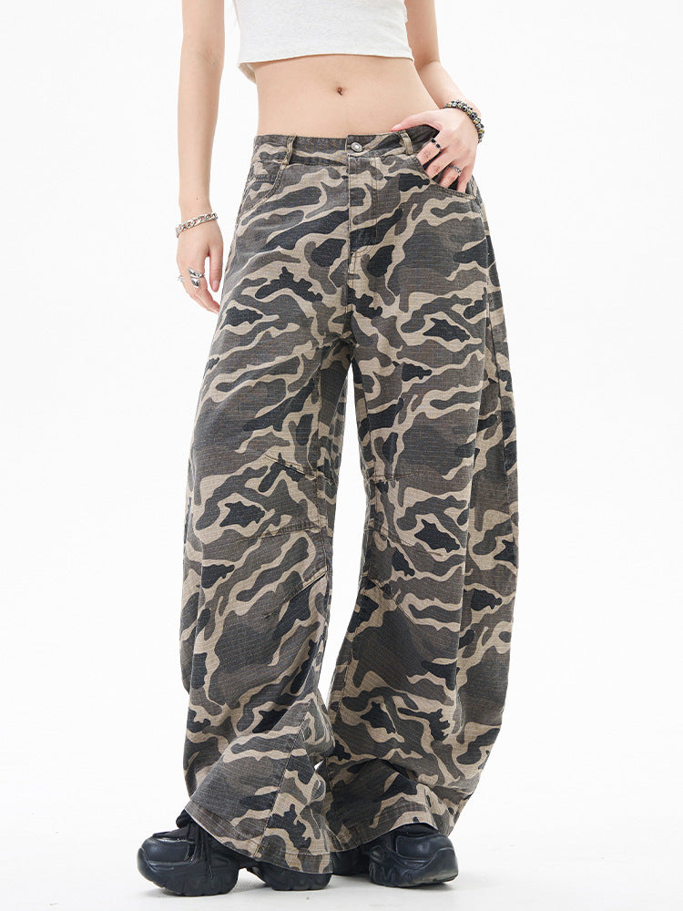 Washed Desert Camo Overalls | MzStar Fashion | view 4