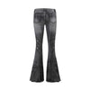 Rhinestone Ripped High-Waist Jeans | MzStar Fashion | view 3