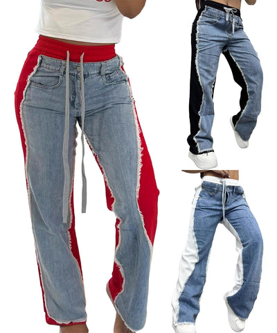 Casual Denim Pants | MzStar Fashion