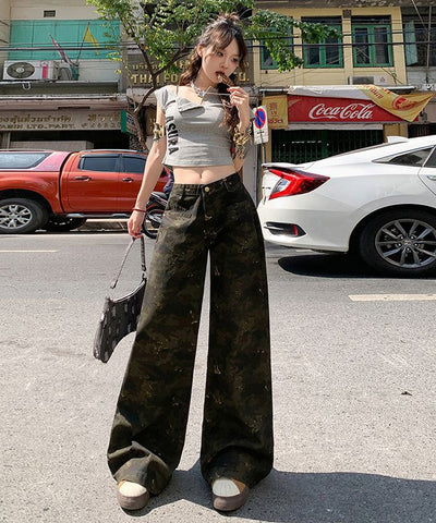 Downtown Drip Oversized Cargo Jeans