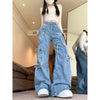 High-Waist Wide-Leg Jeans | MzStar Fashion
