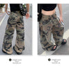Washed Camo Wide-Leg Jeans | MzStar Fashion | view 8