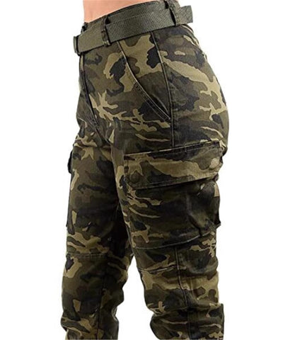 Plus-Size Camo Overalls