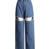 Beaded Distressed Slim Jeans | MzStar Fashion | view 5