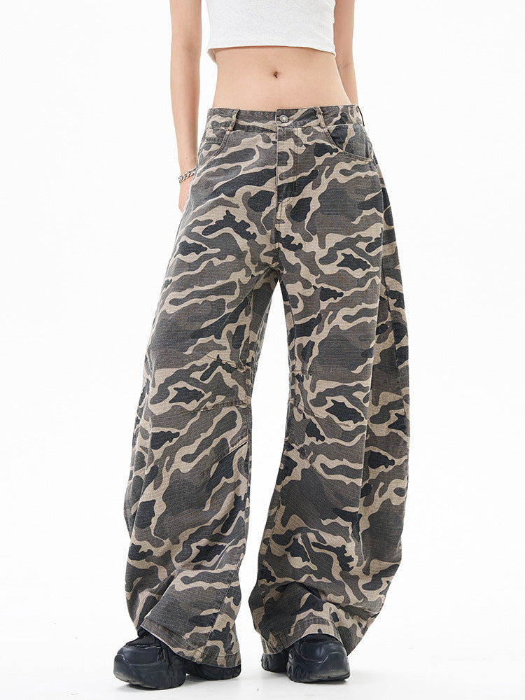 Washed Desert Camo Overalls | MzStar Fashion | view 3