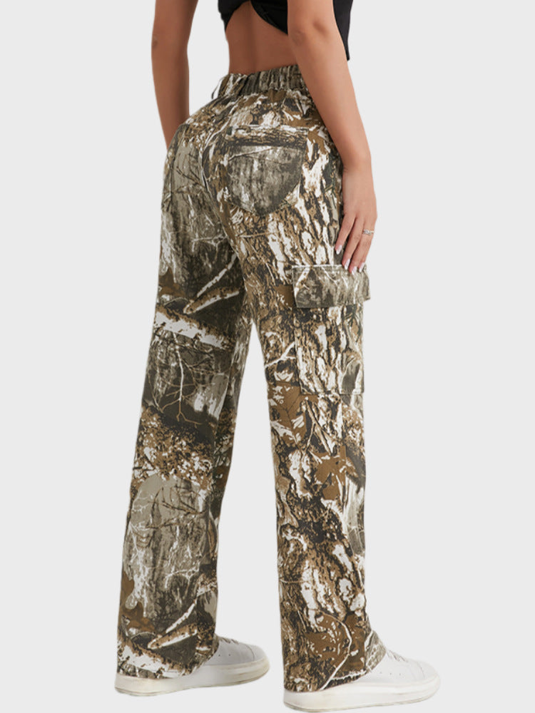 Camouflage Jeans | MzStar Fashion | view 4