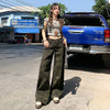 Downtown Drip Oversized Cargo Jeans | MzStar Fashion
