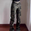 Flared Camo Cargo Pants | MzStar Fashion