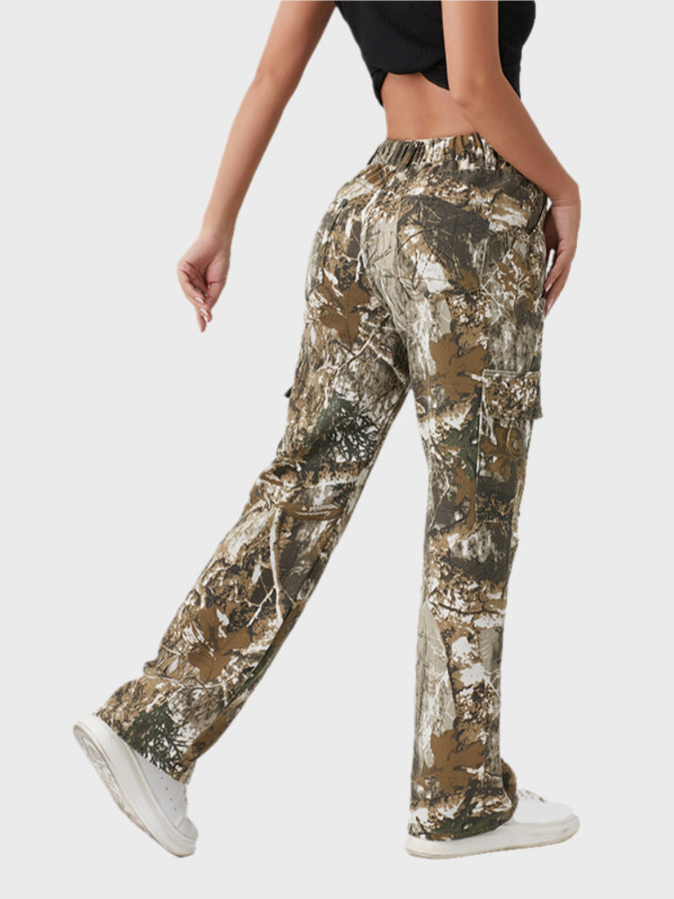 Camouflage Jeans | MzStar Fashion | view 5