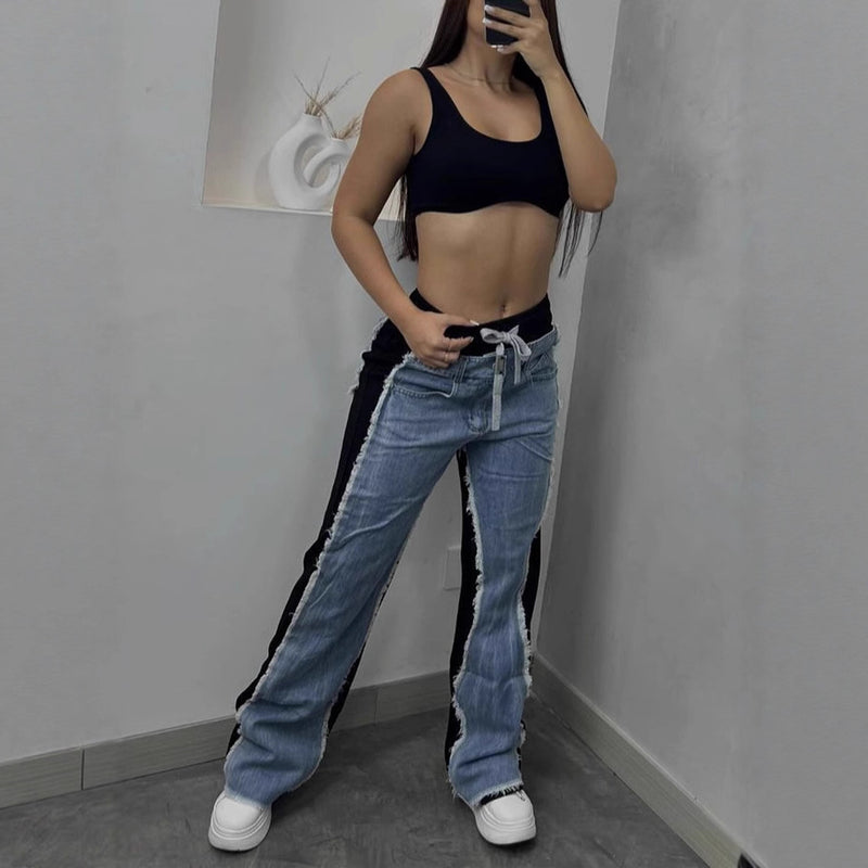 Casual Denim Pants | MzStar Fashion | view 4