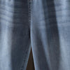 Embroidered Cropped Wide-Leg Jeans | MzStar Fashion | view 4