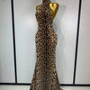 Leopard Sequin Mermaid Maxi Dress | MzStar Fashion | view 2