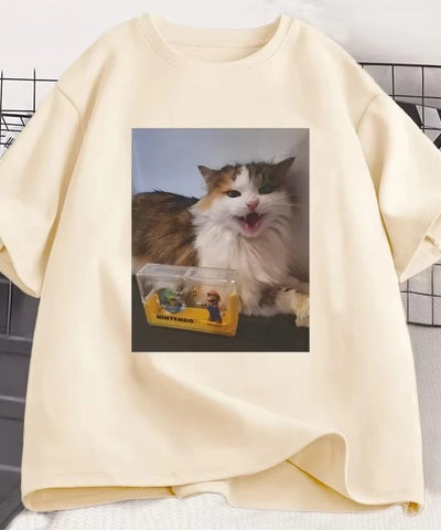 007n7 Cat Gamer Tee