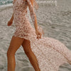 Floral Halter High-Slit Maxi Dress | MzStar Fashion | view 8