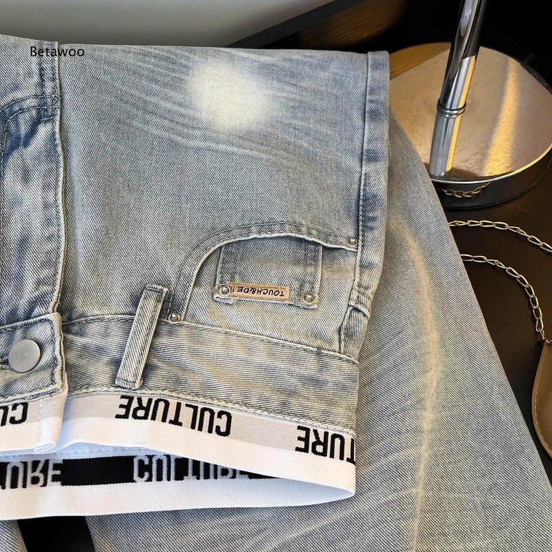 Ripped Boyfriend Jeans | MzStar Fashion | view 4