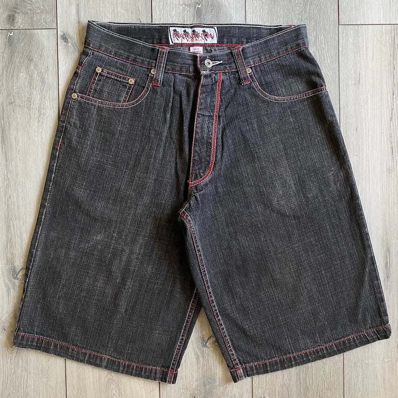 Graphic Gothic Baggy Jeans | MzStar Fashion | view 7
