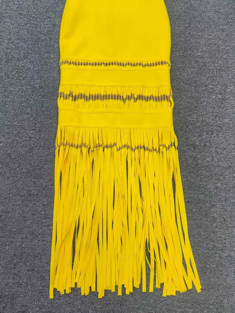 Yellow of Stars Dress