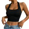 Backless Square-Neck Halter Top | MzStar Fashion | view 6