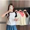 Color-Block Raglan Tee | MzStar Fashion | view 6
