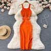 Waist Cut-Out Bodycon Midi Dress | MzStar Fashion