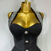 Rhinestone Bandage Halter Dress | MzStar Fashion | view 4