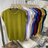 Ice-Silk Knit Tee | MzStar Fashion | view 3
