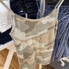 Camo Slim Cami Tank | MzStar Fashion | view 4