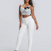 Stretch Slim High-Waist Jeans | MzStar Fashion | view 3